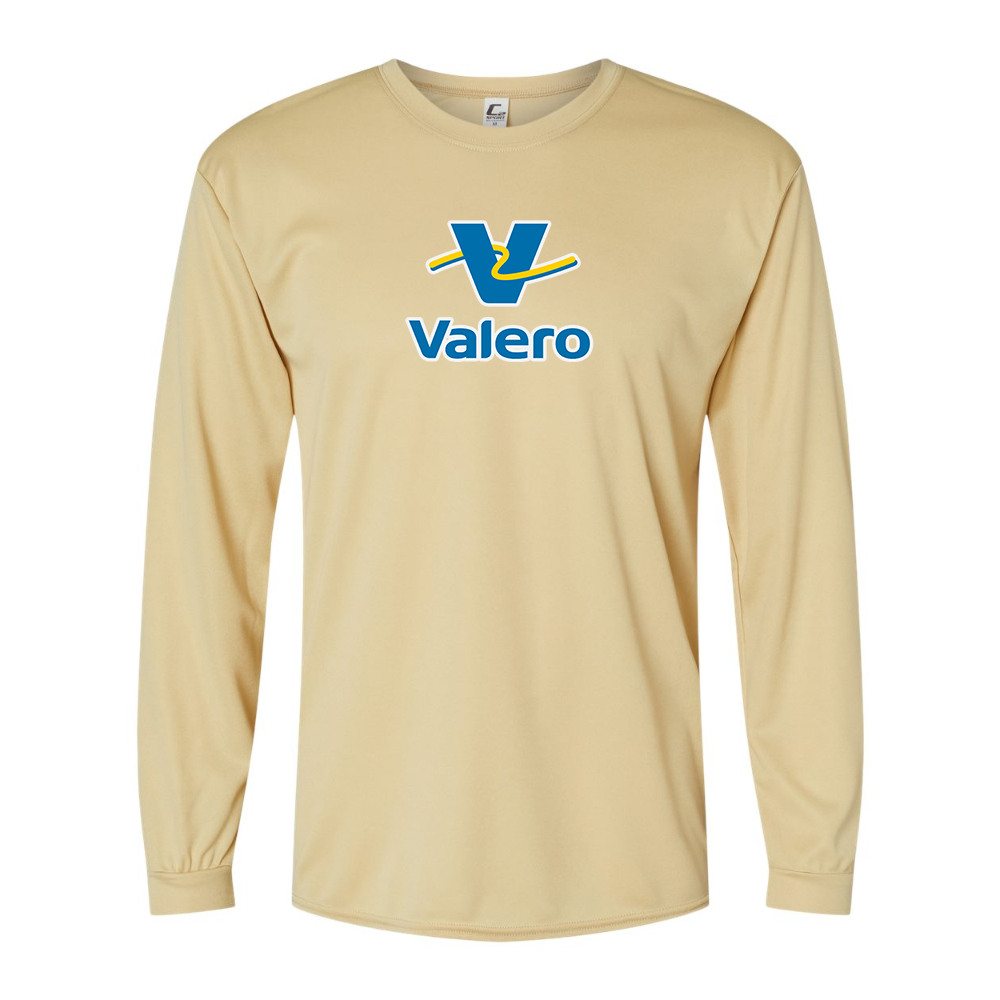 Men's Valero Gas Station Performance Long Sleeve T-Shirt
